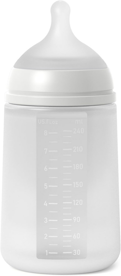 SUAVINEX Selection Silicone bottle 240ml with SX PRO Anti-Colic symmetrical teat