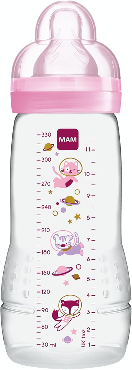 MAM Easy Active μπιμπερό 330 ml 4 m+ θηλή 3