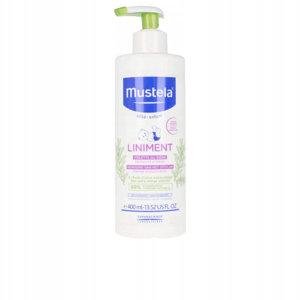 MUSTELA Linimento emulsión con dosificador 400 ml para bebés