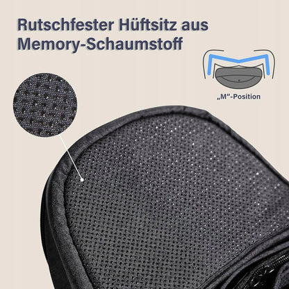 BABYMUST car seat, hip seat carrier