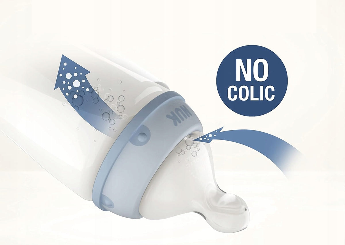 NUK First Choice+ 0-6 m LAHEV 300 ml ukazatel teploty MEDVÍDEK PÚ
