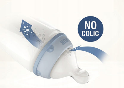 NUK First Choice+ 0-6 m LAHEV 300 ml ukazatel teploty MEDVÍDEK PÚ