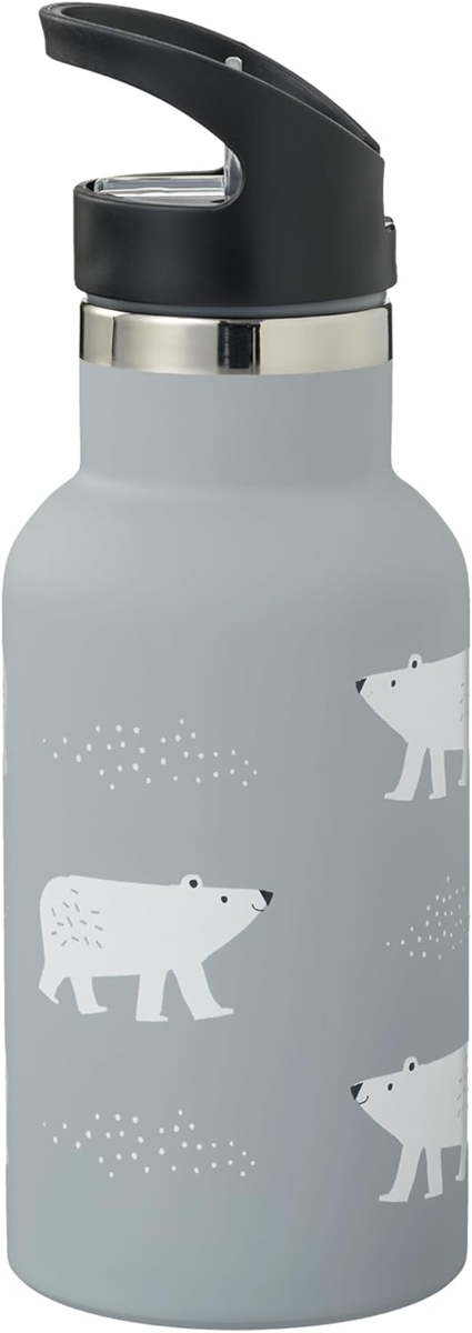 FRESK Nordic termosz rozsdamentes acélból 350 ml + tisztítókefe