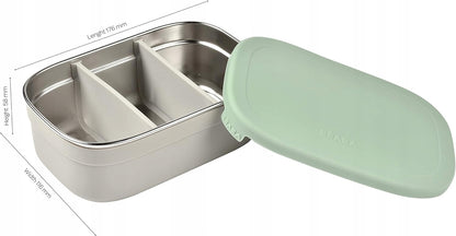 BEABA śniadaniówka lunchbox STAL nierdzewna 760ml z przegrodami – zdjęcie produktu 5