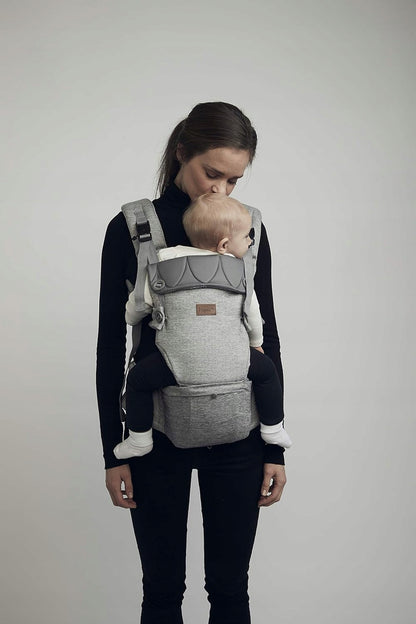 BEABA NAJELL Portabebés ergonómico Active Mesh con cinturón lumbar