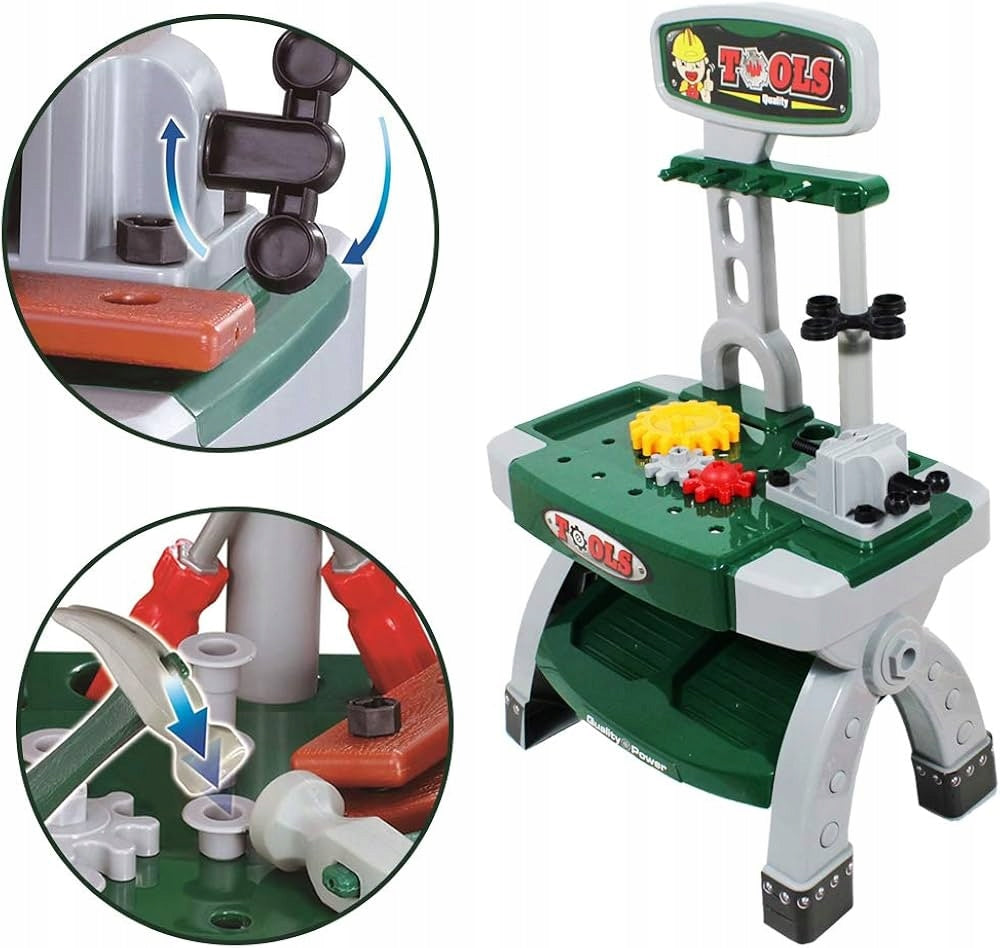 DEAO Tools banco da lavoro per bambini e accessori