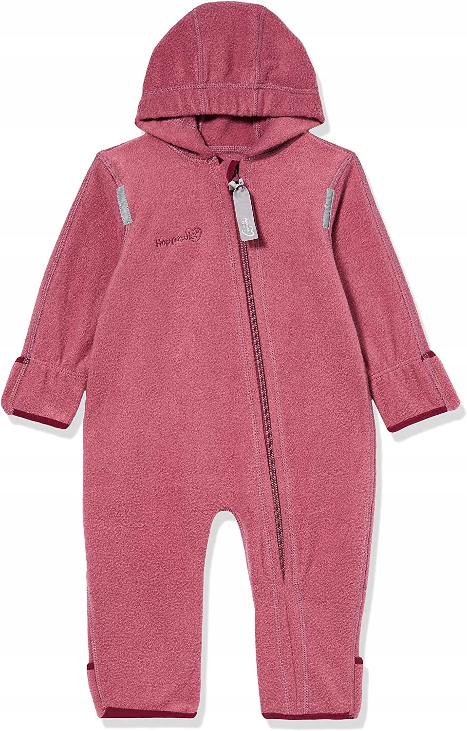 HOPPEDIZ polar fleece overall met capuchon 56/62