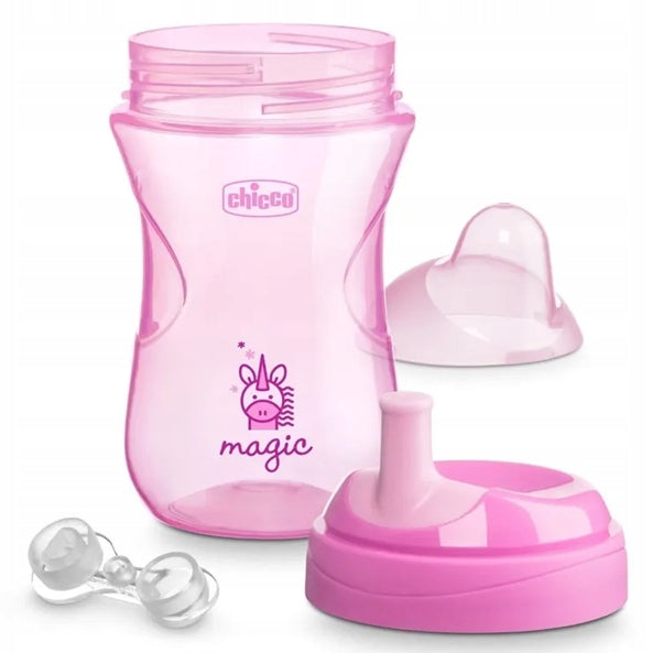 CHICCO Advanced Cup tropfsichere Tasse mit Trinktülle 266 ml 12 m+