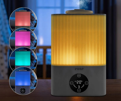 REER umidificator cu ultrasunete cu lampă de veghe + telecomandă