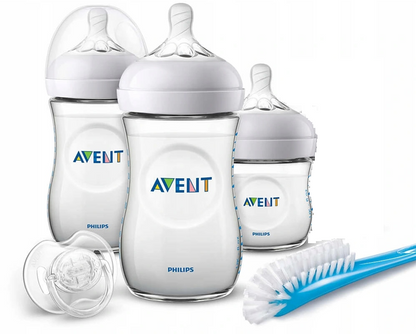 PHILIPS AVENT set de 4 biberones, chupete y cepillo
