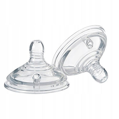 TOMMEE TIPPEE smoczek do butelki CLOSER TO NATURE 6msc+ x2 – zdjęcie produktu 2