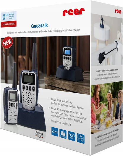 REER Care&Talk 2w1 niania elektroniczna i walkie-talkie 5 km