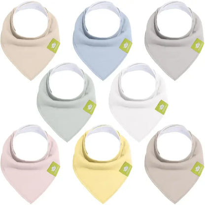 KEABABIES bibs, muslin snap bandanas