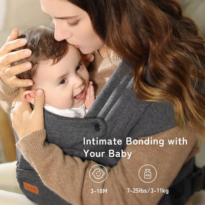 BESREY portabebés ergonómico 3 - 11 kg para bebés