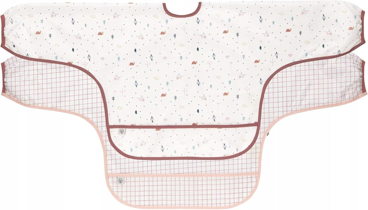 LASSIG six-line apron with pocket