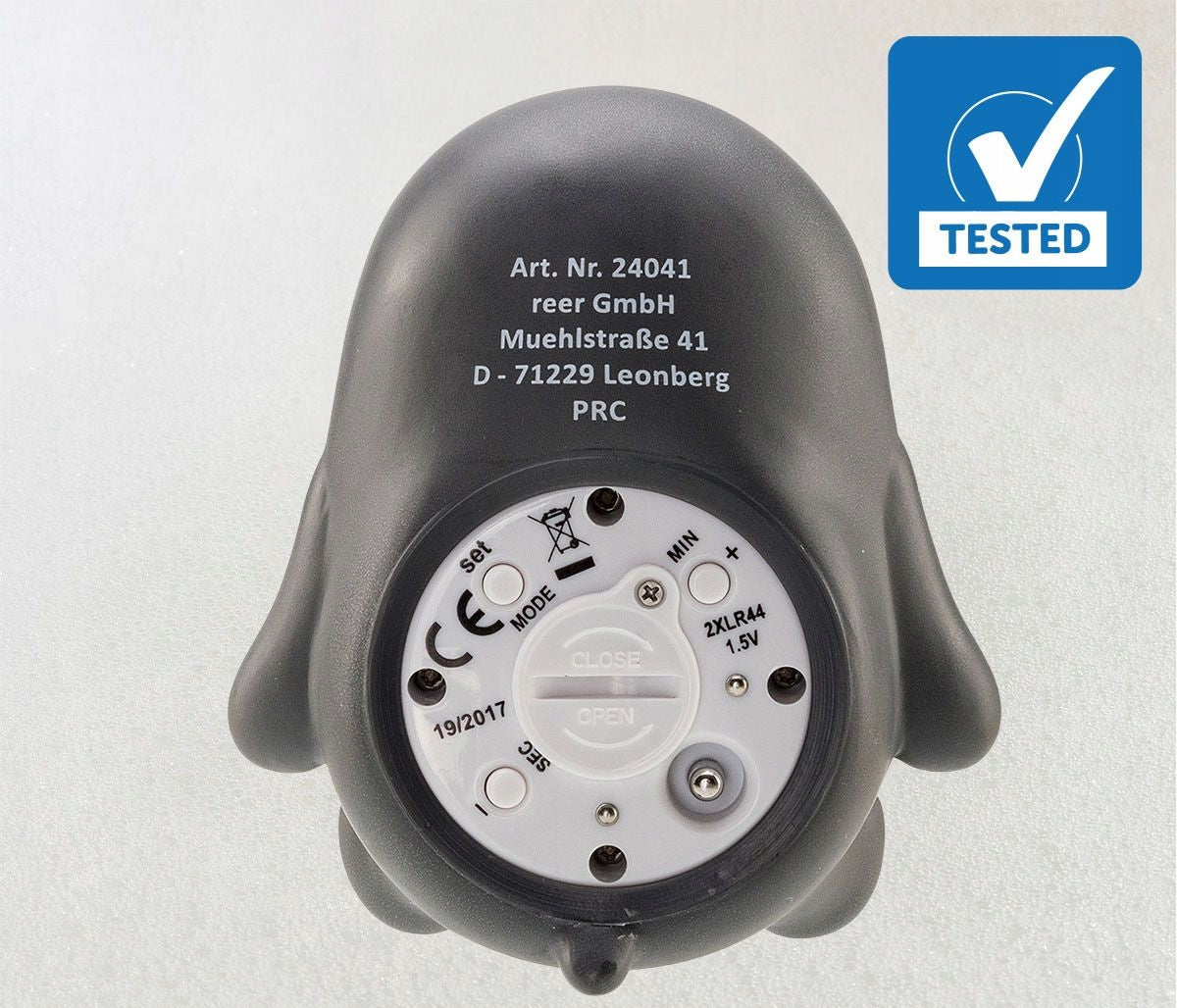 REER MyHappyPingu2-in-1 thermometerage 0 +colour black and whitewidth 7.8 cm, height 8.5 cm, thickness 4.3