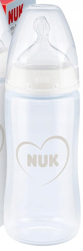 NUK First Choice+ 6-18 μμ ΜΠΟΥΚΑΛΙ 300 ml ένδειξη θερμοκρασίας