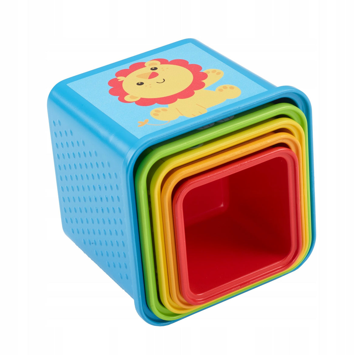 FISHER-PRICE pyramide à empiler avec animaux 5 pièces 6m+