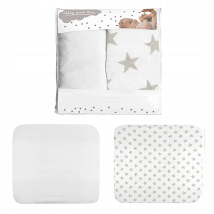 LILLY&BEN pokrowiec na przewijak frotte 50x70 x2 – zdjęcie produktu 6