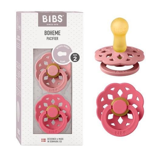 BIBS BOHEME smoczki uspokajające 2pack 6-18msc