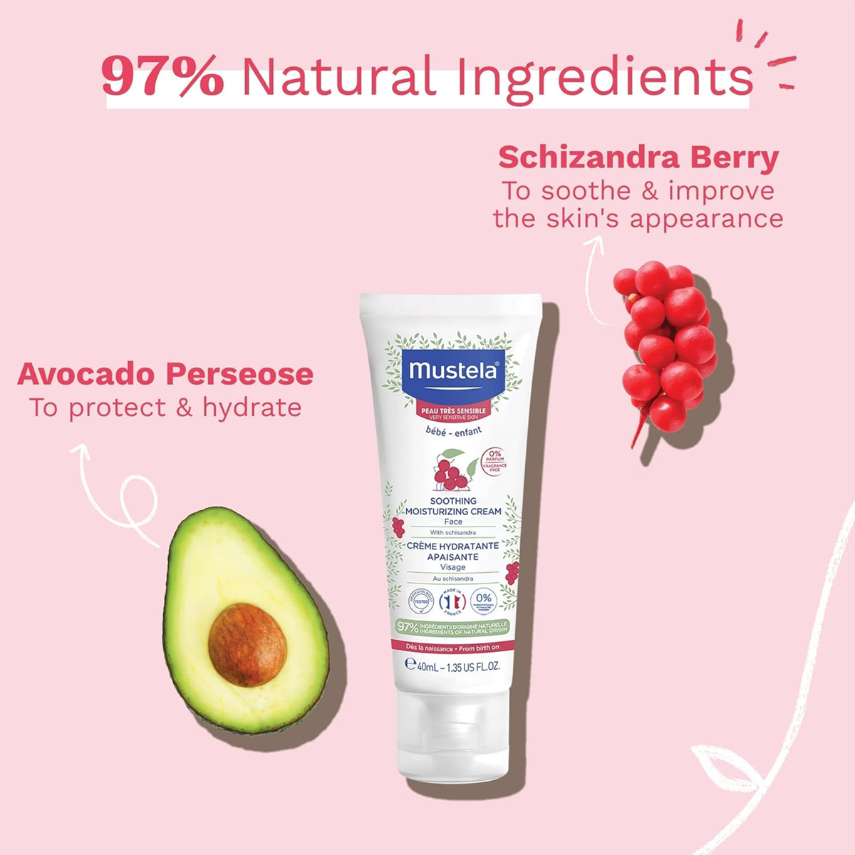 MUSTELA facial moisturiser