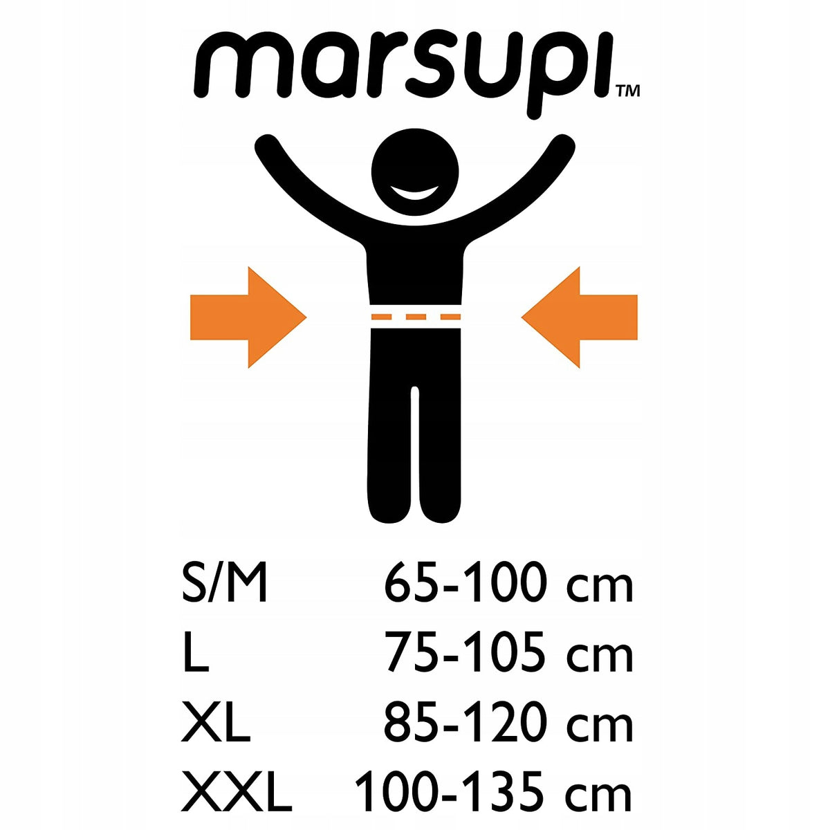 MARSUPI 2.0 ergonomische Babytrage L 3,5 - 15 kg