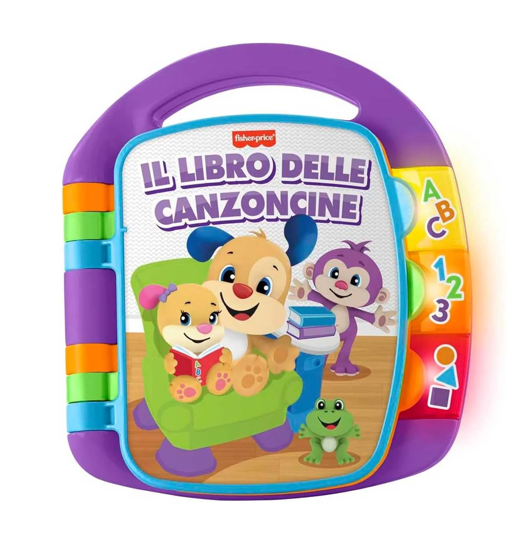 FISHER-PRICE CDH49 libro elettronico educativo LINGUA ITALIANA