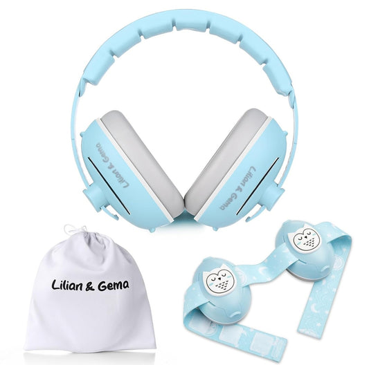 LILIAN & GEMA 2-in-1 noise-cancelling headphones
