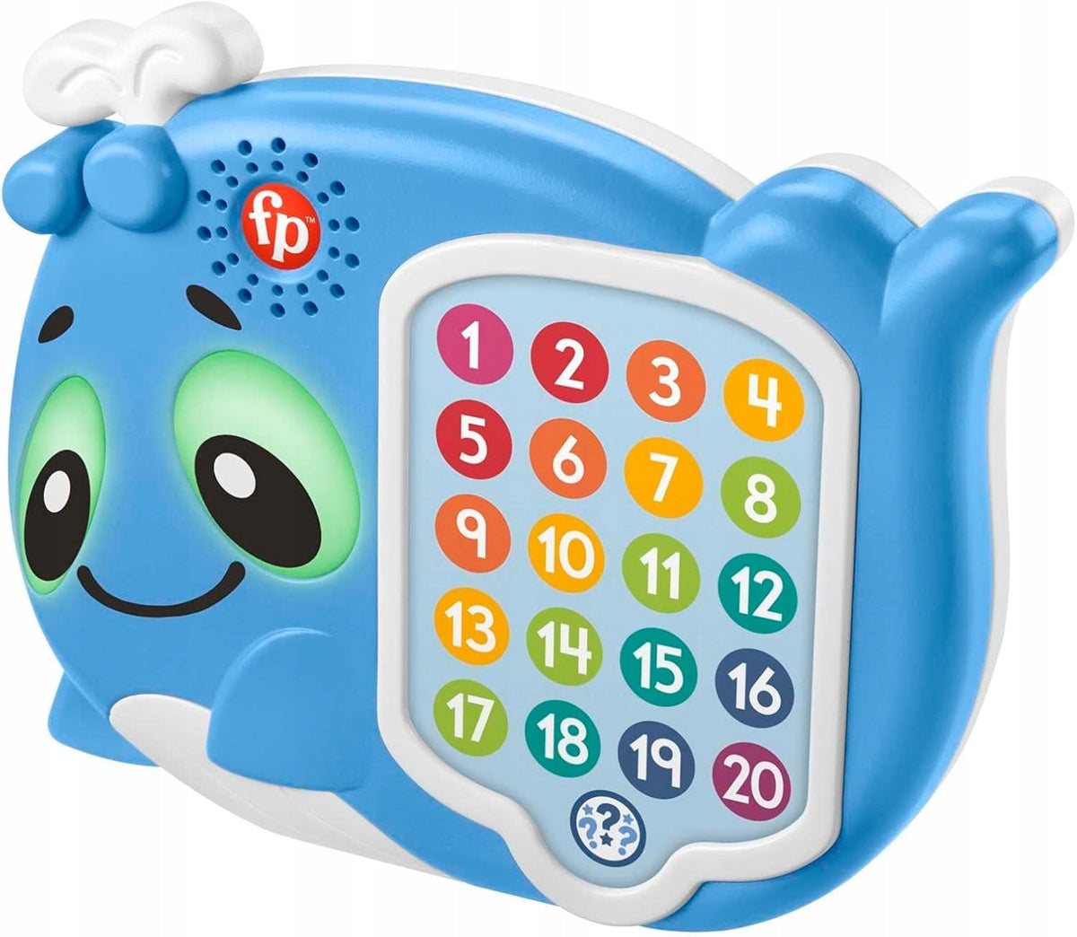 FISHER-PRICE balena interattiva luci 120 melodie frasi in TEDESCO