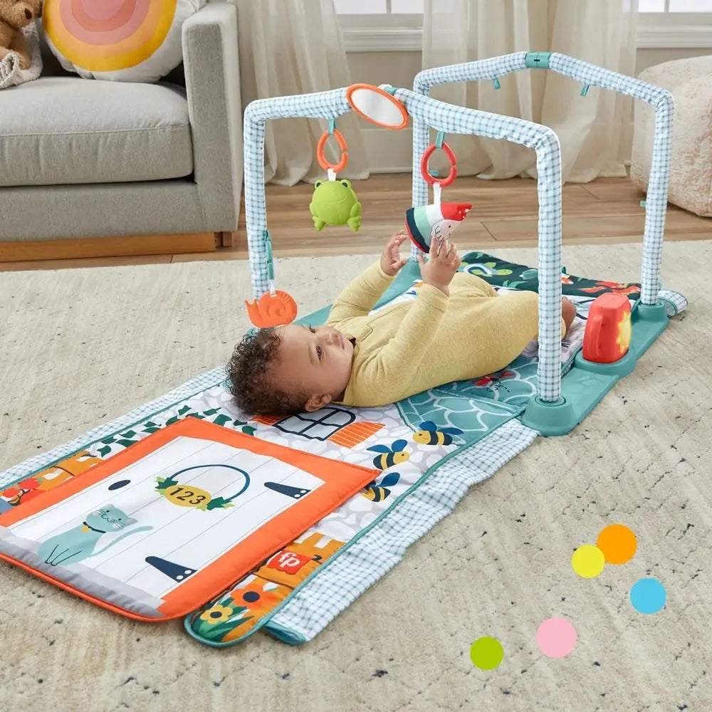FISHER-PRICE mata do zabawy dla niemowląt 3w1