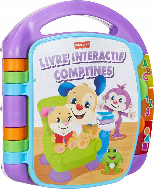 FISHER-PRICE CDH39 elektroniczna książeczka edukacyjna JĘZYK FRANCUSKI