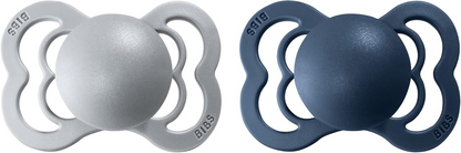 BIBS SUPREME beroligende sutter gummi 0-6msc SYMMETRISKE