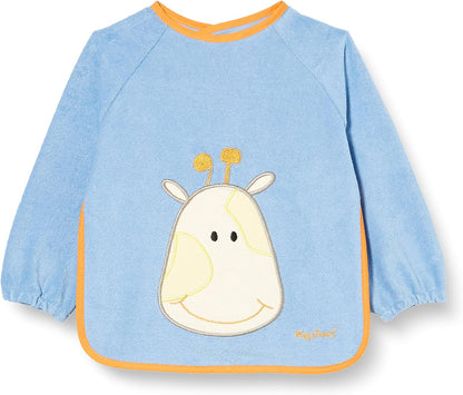 clothing protection against stains and dirt during meals, comfortable long-sleeve design for better protection