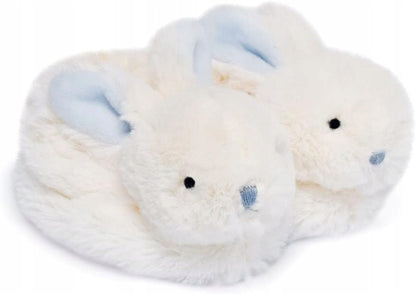 DOUDOU et COMPAGNIE zapatos suaves para bebé con sonajeros conejitos