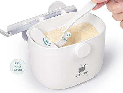 TERMICHY Behälter für Säuglingsnahrung 500 ml 250 g + Messlöffel