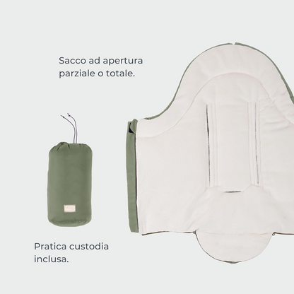 MOOVO NUVITA uniwersalny śpiworek do wózków 0-6 msc 80cm – zdjęcie produktu 4