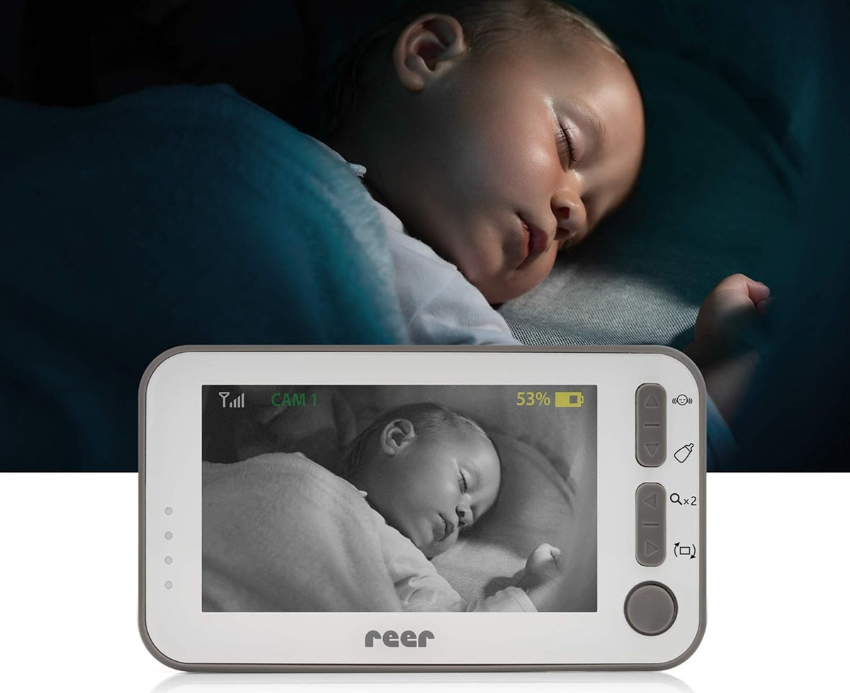 REER BabyCam L cyfrowa niania elektroniczna wideo 4,3" TFT FHSS – zdjęcie produktu 4
