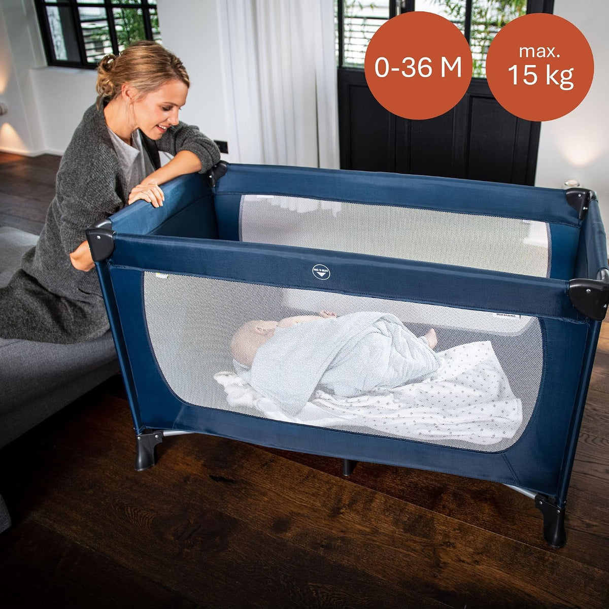 Hauck Dream N Play Plus lettino da viaggio 120x60 fino a 15 kg