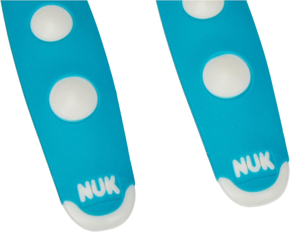 NUK Easy Learning mini sztućce łyżeczka widelec 12 cm 8 m+