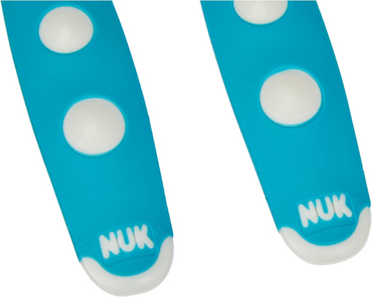 NUK Easy Learning mini sztućce łyżeczka widelec 12 cm 8 m+