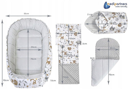 MEDIPARTNERS NIDO kokon + inserto 5 pezzi