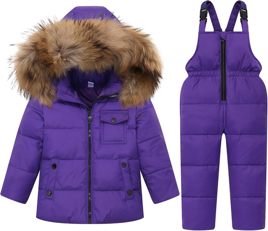 JIAMY tuta invernale giacca + pantaloni 100 2-3 anni