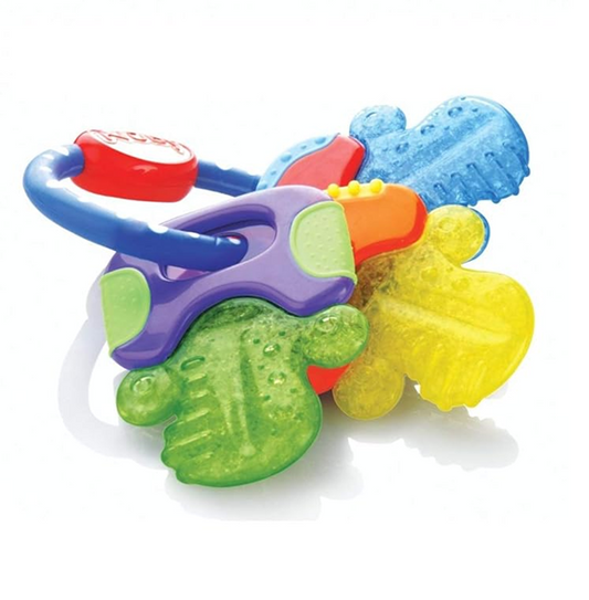 NUBY IcyBite silikonowy gryzak chłodzący 9 x 14 cm KLUCZE