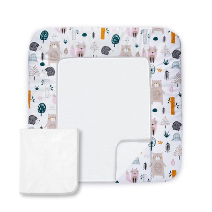 BALBINA zachte verschoningsmat met verwisselbare hoes 70x60