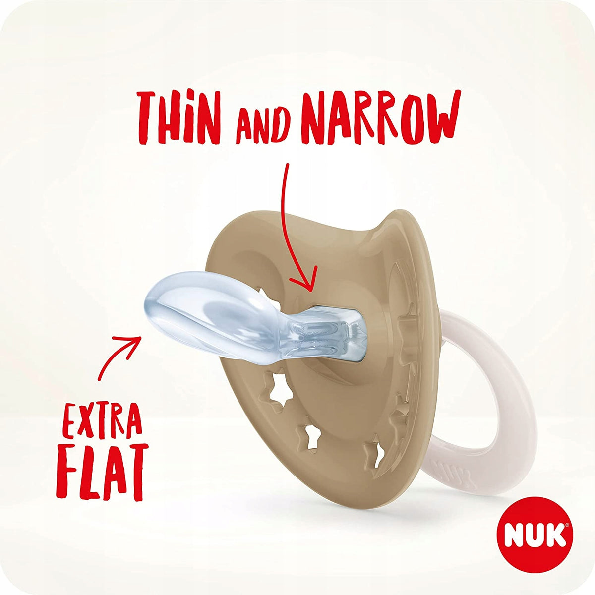 NUK SIGNATURE chupete calmante x2 18-36 meses
