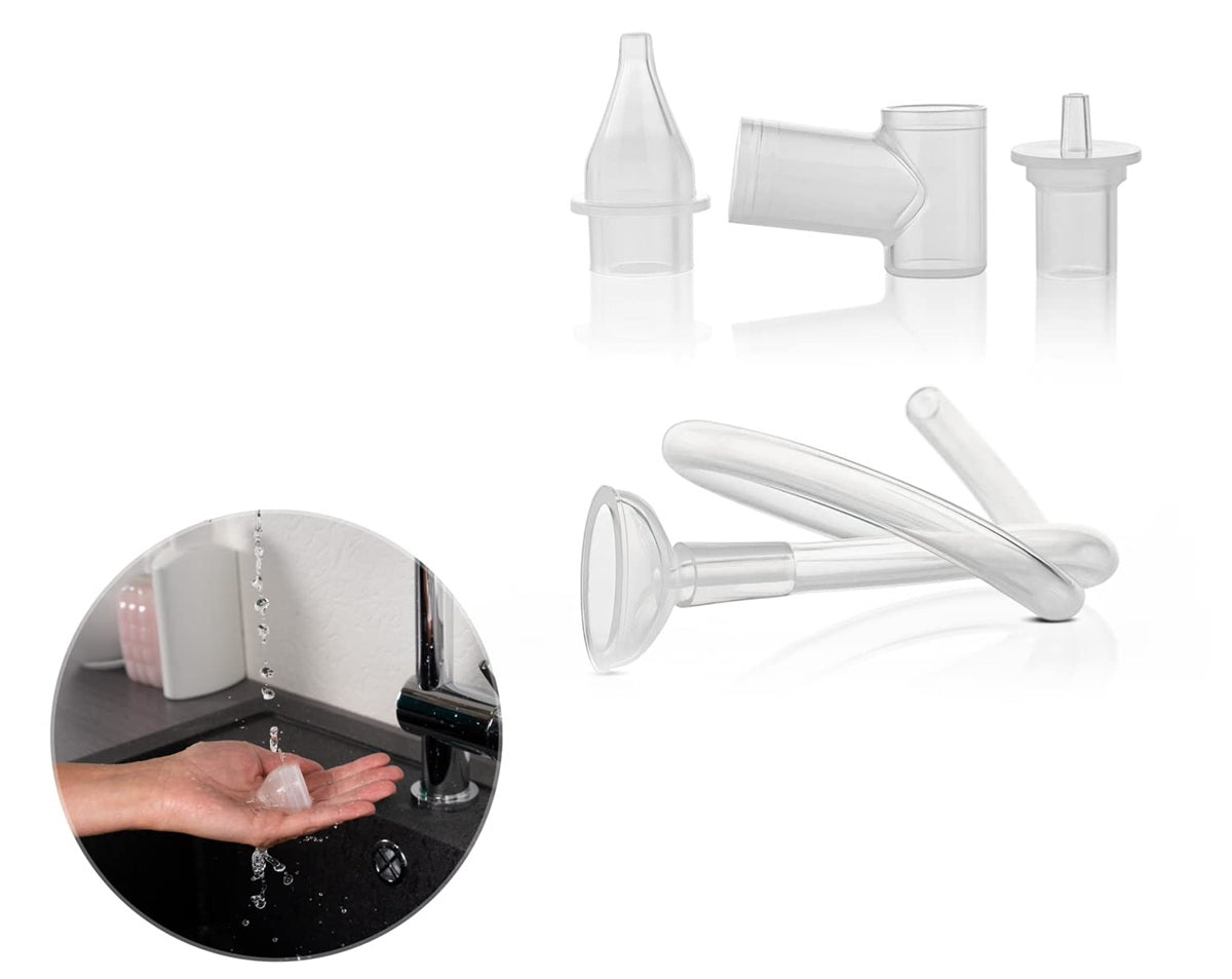 REER aspiratore nasale manuale + 4 filtri e custodia