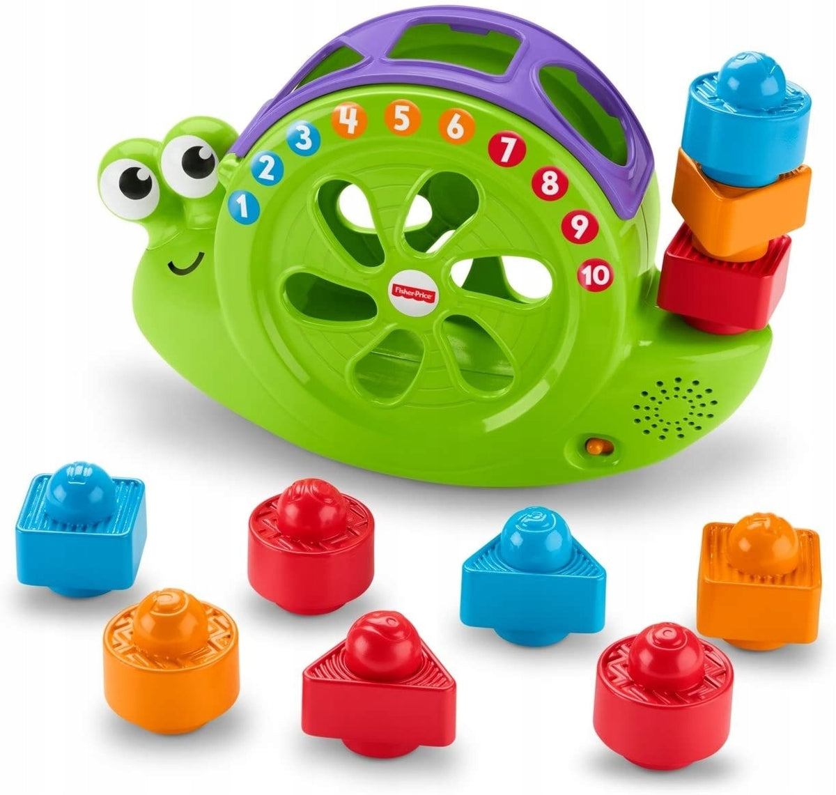 FISHER-PRICE FRB88 interactieve muzikale slak DUITSE TAAL