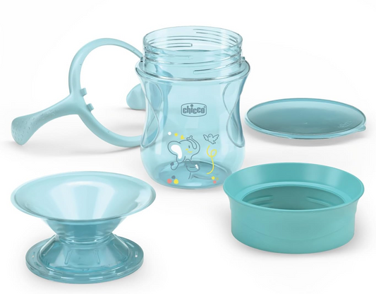 CHICCO Perfect Cup εκπαιδευτικό ποτήρι 360 μοιρών 200 ml 12 m+