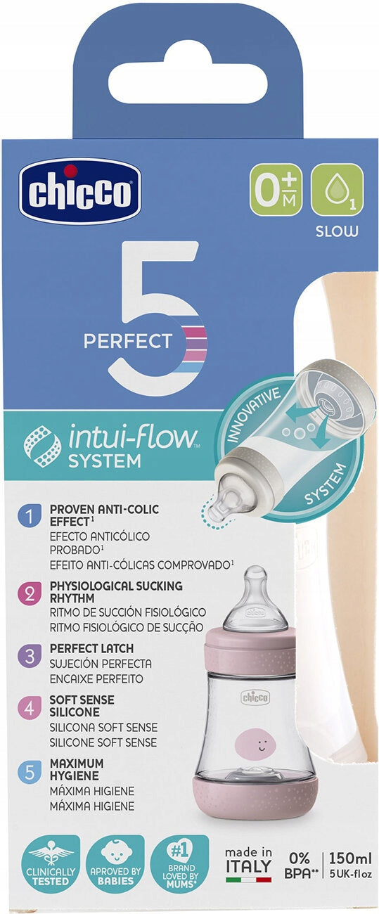 CHICCO biberon Perfect5 0m+ 150ml
