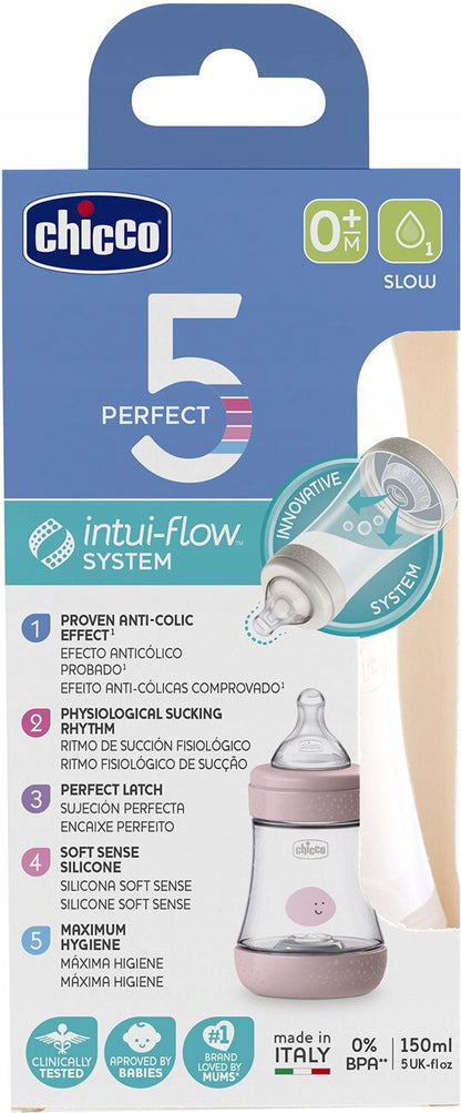 CHICCO biberon Perfect5 0m+ 150ml